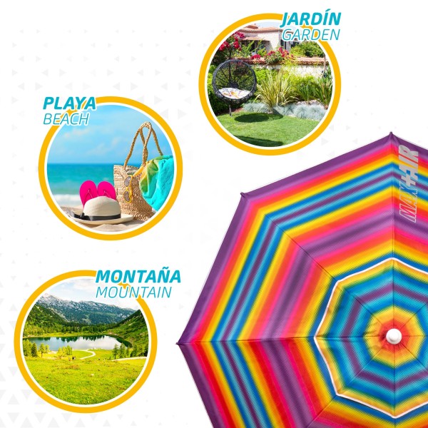 Guarda-sol resistente ao vento-Guarda-sóis | Distria