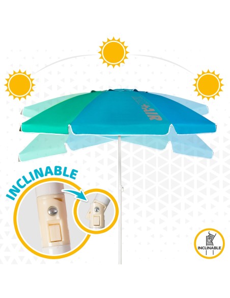 Guarda-sol com 200 cm -Guarda-sóis | Distria