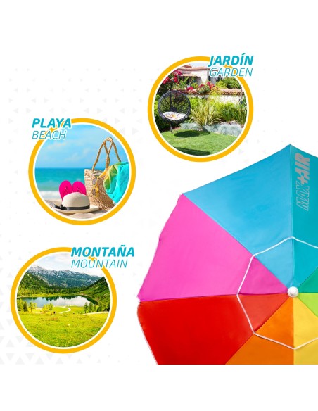 Guarda-sol com 200 cm -Guarda-sóis | Distria