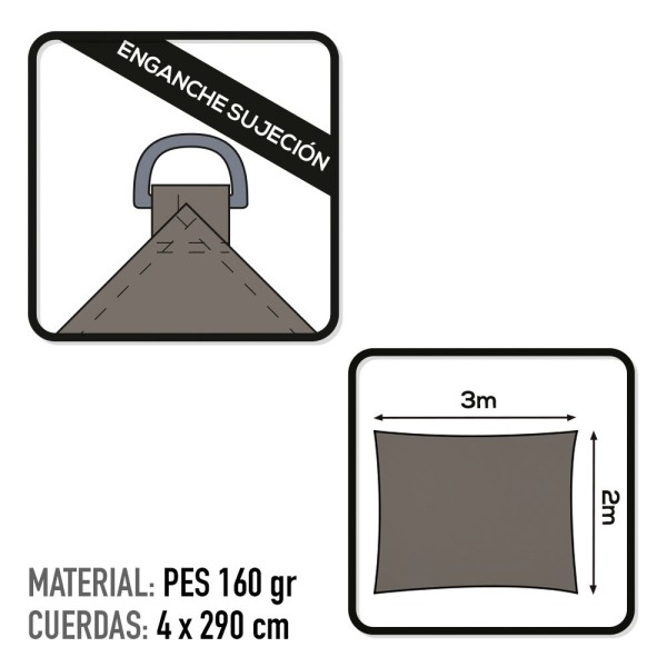 Toldo de vela em vários designs | Distria