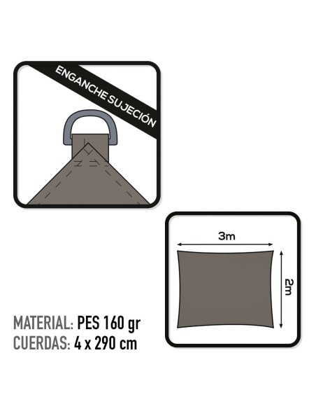 Toldo de vela em vários designs | Distria