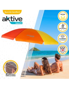 Guarda-sol com proteção 180 cm UV50- Guarda-sóis  | Distria 2