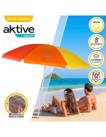 Guarda-sol com proteção 180 cm UV50- Guarda-sóis  | Distria