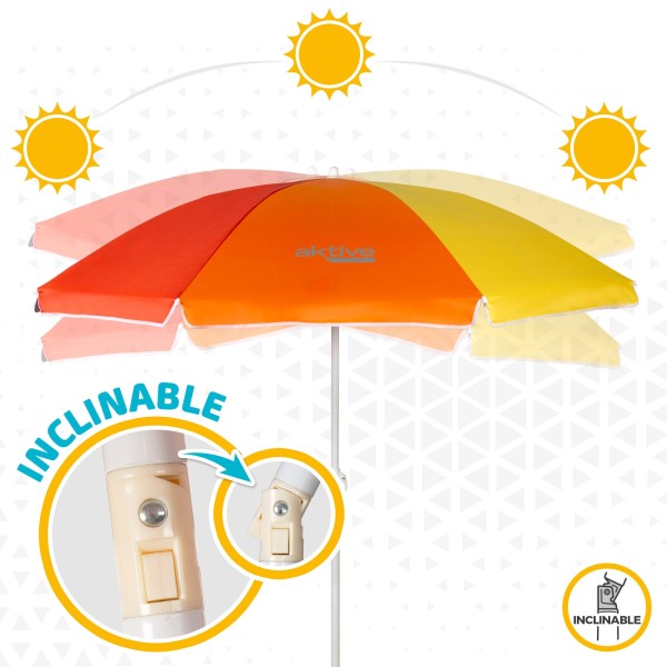 Guarda-sol com proteção 180 cm UV50- Guarda-sóis  | Distria