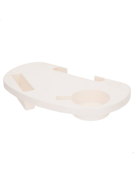 Bases para copos c/cadeira de praia branco Aktive | Distria