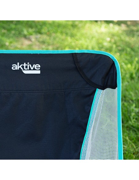 Cadeira dobrável de campismo ultra-compacta Aktive | Distria