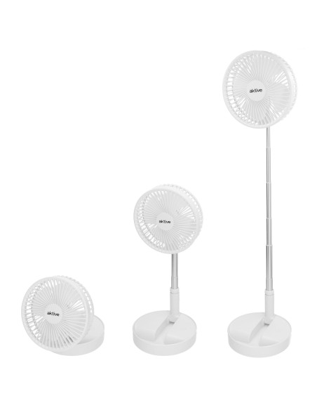 Ventoinha sem fios dobrável de 4 modos com USB | Distria