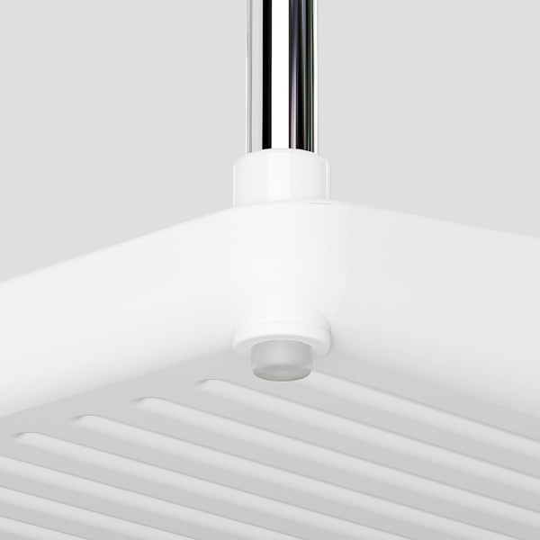 Conjunto de 2 prateleiras para especiarias de altura dupla com tabuleiro amovível | Distria