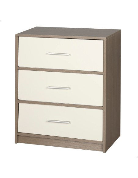 Mesa de cabeceira 3 gavetas Max Home | Distria