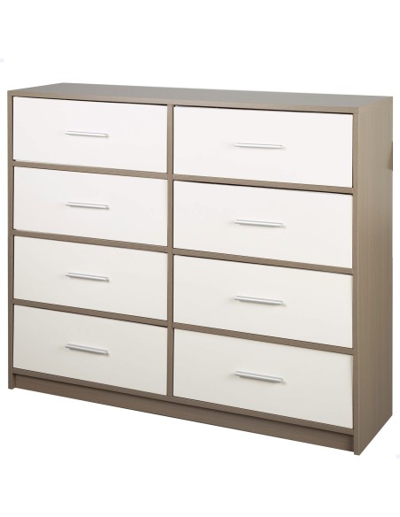 Cómoda 8 gavetas Max Home | Distria