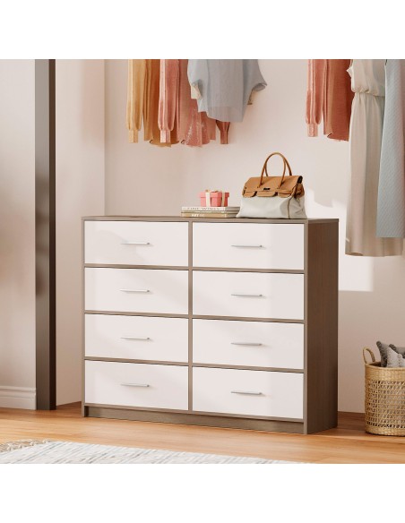 Cómoda 8 gavetas Max Home | Distria