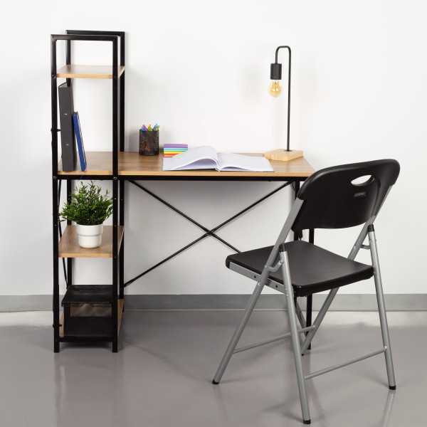 Prateleira de secretária Max Home Desk 120x64x120 cm | Distria