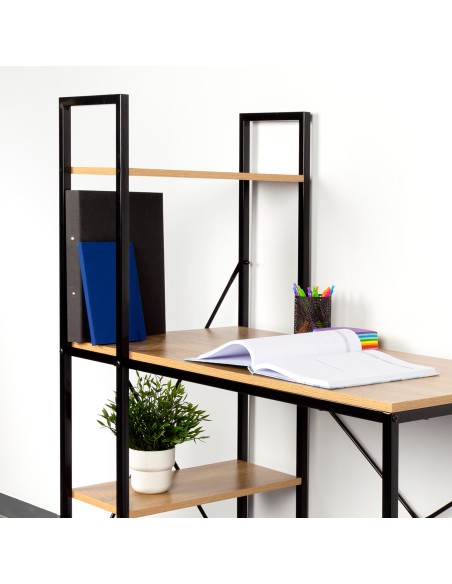 Max Home estante secretária 100x52x120 cm | Distria