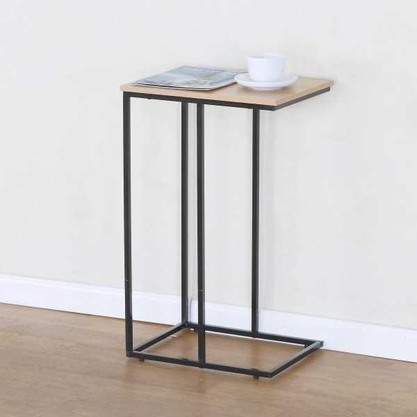Mesa de apoio em forma de C de estilo industrial | Distria