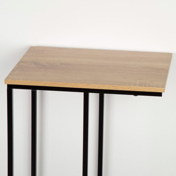 Mesa de apoio em forma de C de estilo industrial | Distria