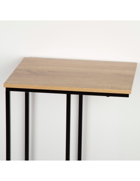 Mesa de apoio em forma de C de estilo industrial | Distria