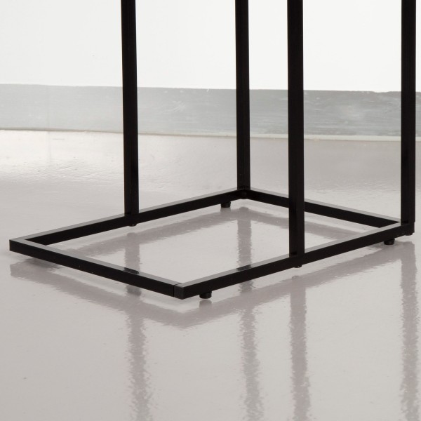 Mesa de apoio em forma de C de estilo industrial | Distria