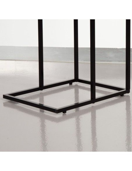 Mesa de apoio em forma de C de estilo industrial | Distria