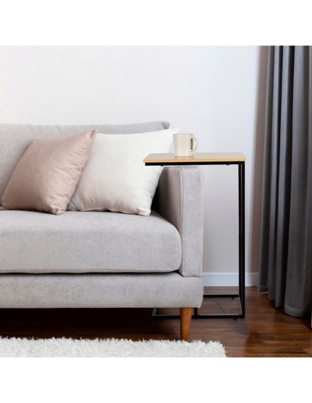 Mesa de apoio em forma de C de estilo industrial | Distria