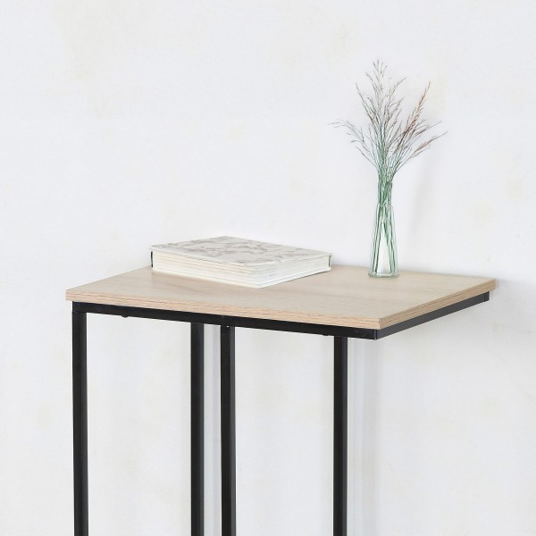 Mesa de apoio em forma de C de estilo industrial | Distria