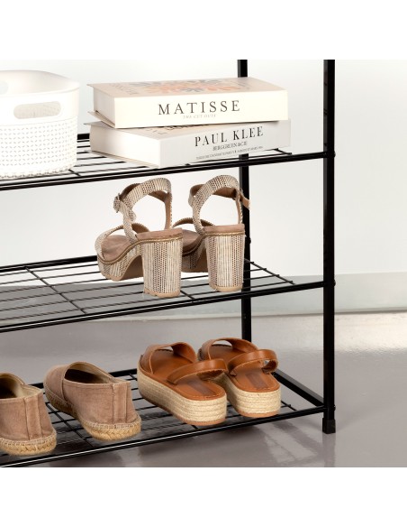 Max Home Sapateira metálica 4 níveis | Distria