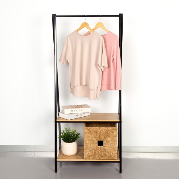 Roupa de madeira para burro Max Home 64x40x150 cm | Distria
