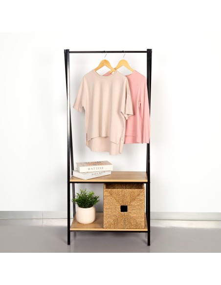 Roupa de madeira para burro Max Home 64x40x150 cm | Distria