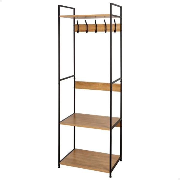 Sapateira de madeira 3 prateleiras 60x40x175 cm | Distria