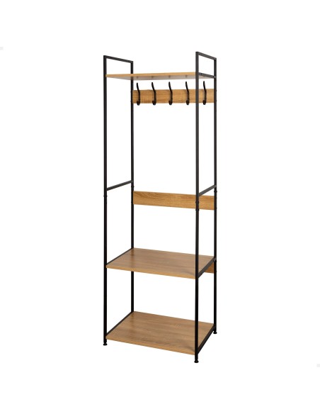 Sapateira de madeira 3 prateleiras 60x40x175 cm | Distria