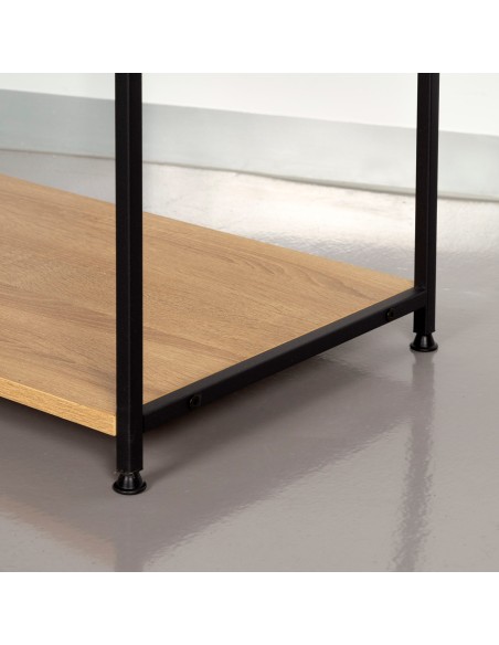 Sapateira de madeira 3 prateleiras 60x40x175 cm | Distria