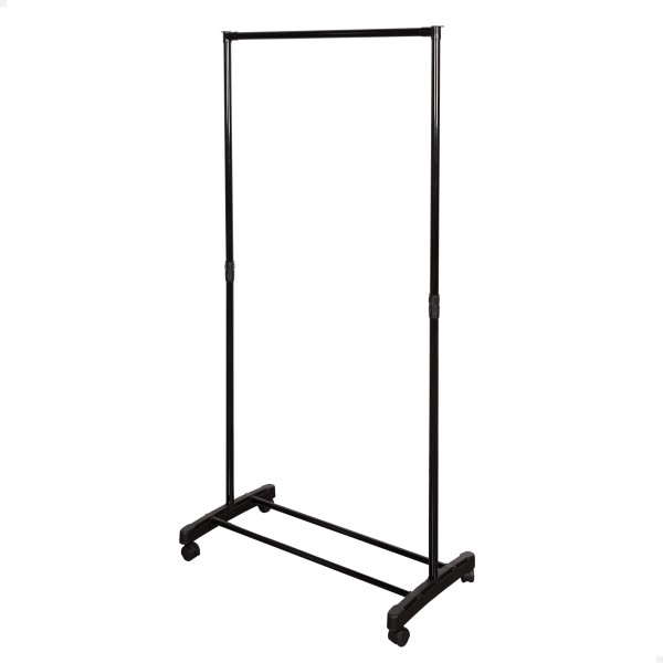 Burro de roupa com sapateira e rodas 75x42x157 cm | Distria