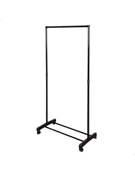 Burro de roupa com sapateira e rodas 75x42x157 cm | Distria