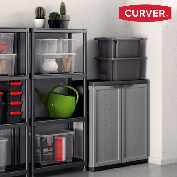 Armário base Curver em resina 68x39x87 cm | Distria