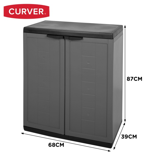 Armário base Curver em resina 68x39x87 cm | Distria