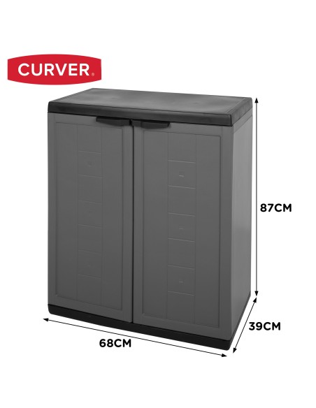 Armário base Curver em resina 68x39x87 cm | Distria