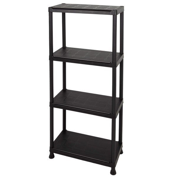 Estante de plástico Curver 4 prateleiras 60x30x135 cm | Distria