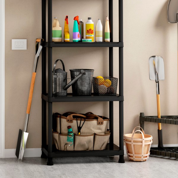 Curver Estante de plástico 5 prateleiras 75x32x176 cm | Distria