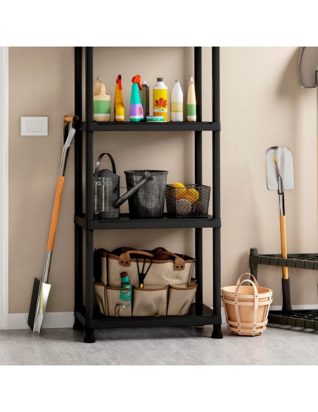Curver Estante de plástico 5 prateleiras 75x32x176 cm | Distria