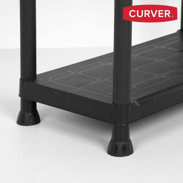 Curver Estante de plástico 5 prateleiras 75x32x176 cm | Distria