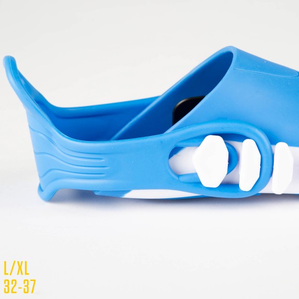 Conjunto de óculos de mergulho infantil com snorkel e nadadeiras, tamanho 32-37 | Aktive