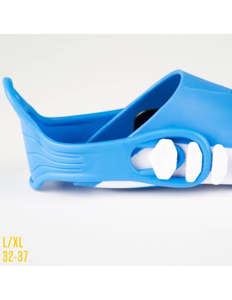 Conjunto de óculos de mergulho infantil com snorkel e nadadeiras, tamanho 32-37 | Aktive
