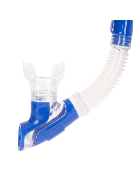 Conjunto de óculos de mergulho para adultos com snorkel e suporte para câmera | Distria