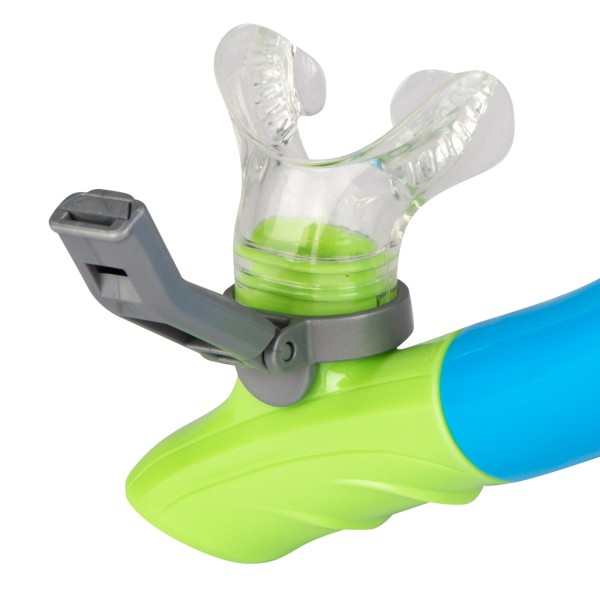 Conjunto de óculos de mergulho infantil com snorkel e suporte para câmera | Distria