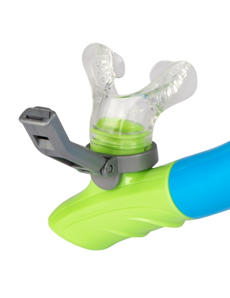 Conjunto de óculos de mergulho infantil com snorkel e suporte para câmera | Distria