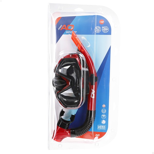 Set de óculos de mergulho adulto visão 150º c/tubo | Distria
