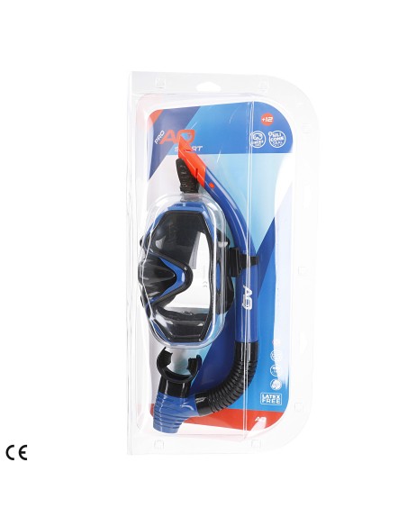 Set de óculos de mergulho adulto visão 150º c/tubo | Distria