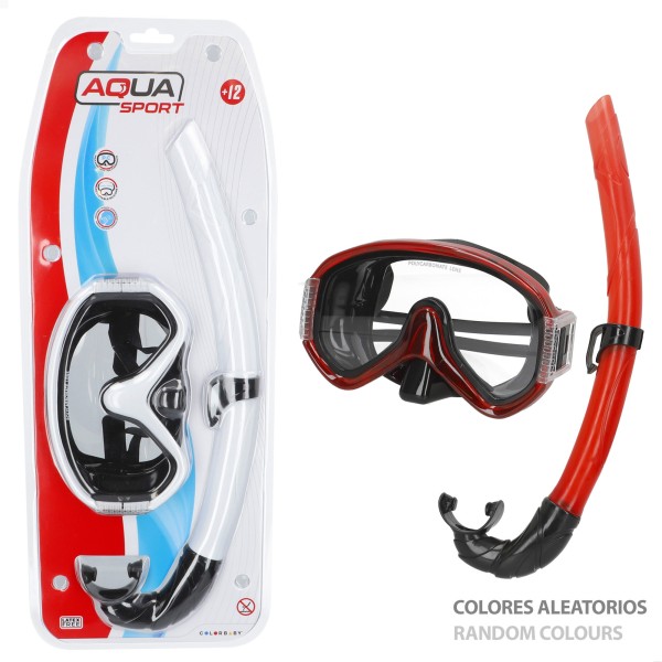 Conjunto de óculos de mergulho e snorkel para adultos | Distria
