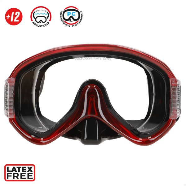 Conjunto de óculos de mergulho e snorkel para adultos | Distria