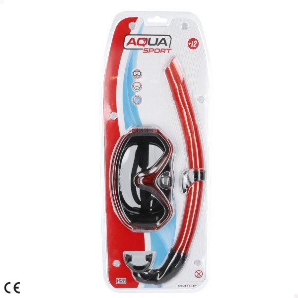 Conjunto de óculos de mergulho e snorkel para adultos | Distria