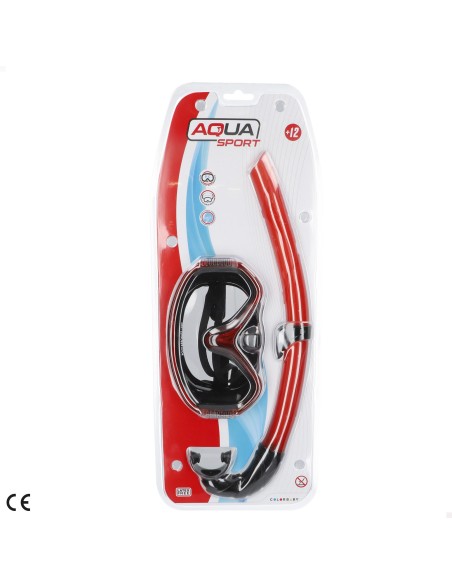 Conjunto de óculos de mergulho e snorkel para adultos | Distria